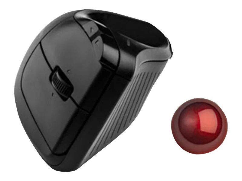 Kensington Pro Fit Ergo Vertical Wireless Trackball Black 78016637