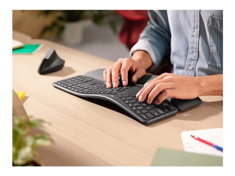 Logitech K860 ERGO Keyboard for Business - Graphite | Lenovo US