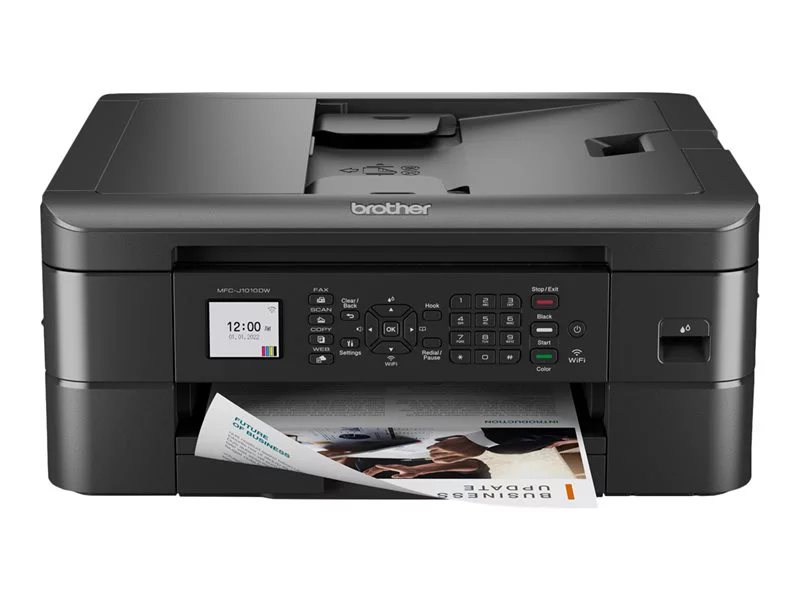 Great Value, Brother Mfc-J1010Dw All-In-One Color Inkjet Printer