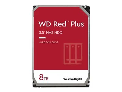 

WD Red Plus WD80EFBX - hard drive - 8 TB - SATA 6Gb/s