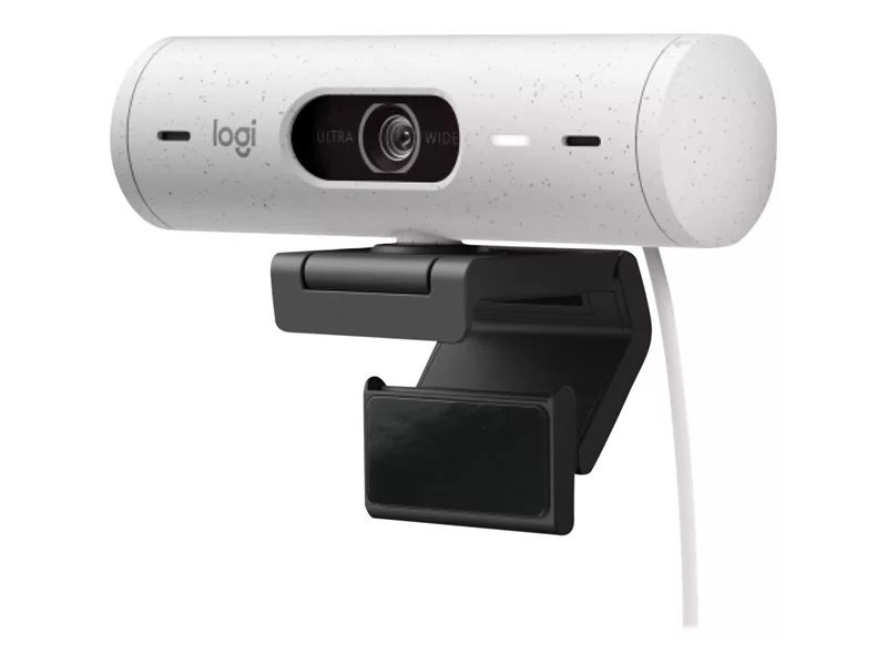 Logitech Brio 500 Webcam - Off White | 78276630 | Lenovo US