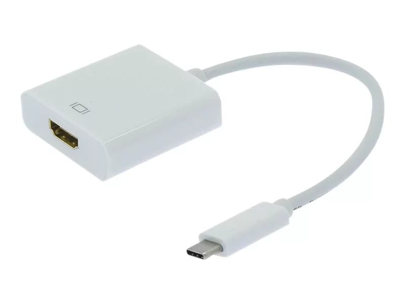 UNC USB Type C to HDMI Female Adapter 4Kx2K, White