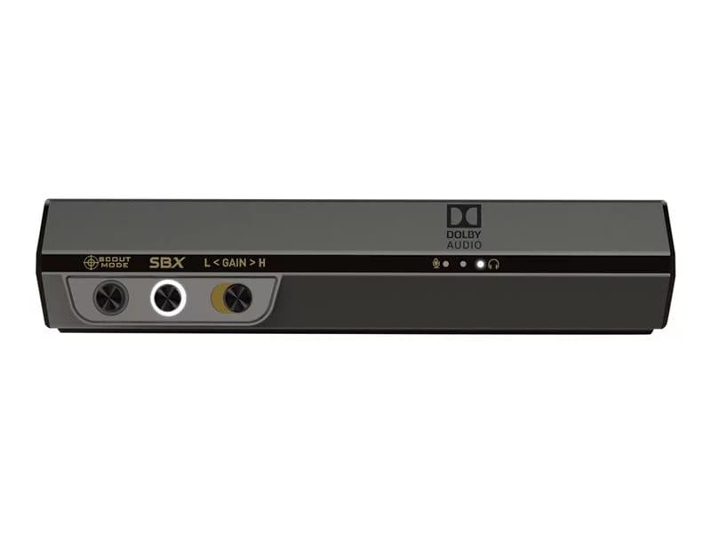 Creative Labs Sound BlasterX G6 7.1-Channel HD Gaming DAC and 