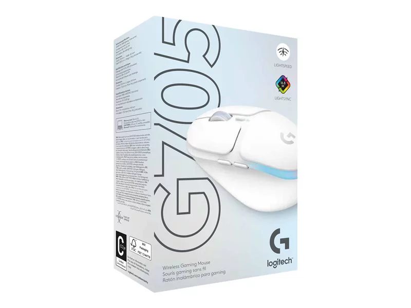 Logitech G705 Aurora Collection White Optical | Mouse 78231653 US Lenovo Mist - Wireless | Gaming