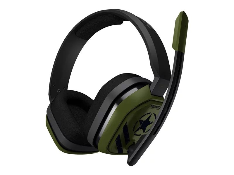 ASTRO Gaming A10 Wired Gaming Headset (Darker Gray / Green