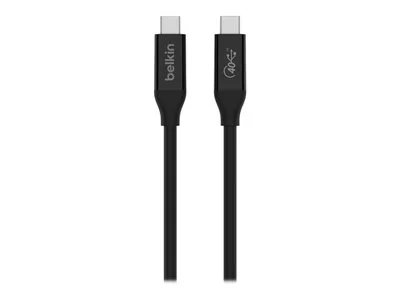 Belkin USB4 USB-C to USB-C Cable, 2.6 ft - Black