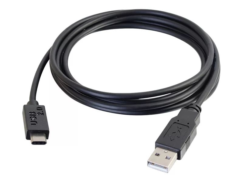 C2G USB-C to USB-A Cable, 1.83m/6ft - Black | Lenovo CA