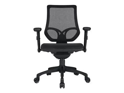 WorkPro® 1000 Series Mesh Mid-Back Task Chair, Black