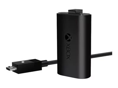 

Microsoft Xbox One Play and Charge Kit battery charger - + AC power adapter - with battery - Li-Ion