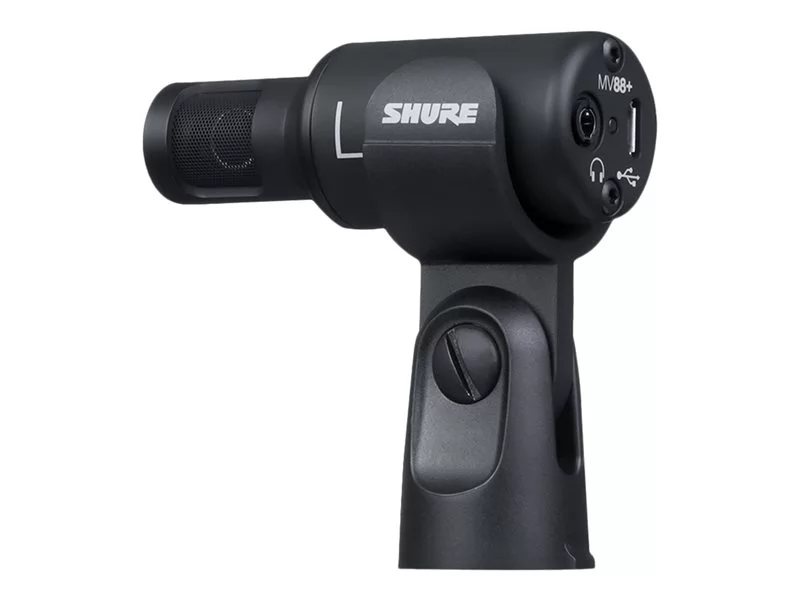 Shure MV88+ Video Kit - Digital Stereo Condenser Microphone