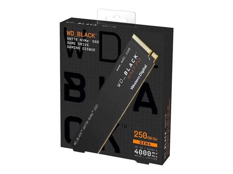 WD Black 250GB SN770 Internal Gaming SSD | 78232677 | Lenovo US