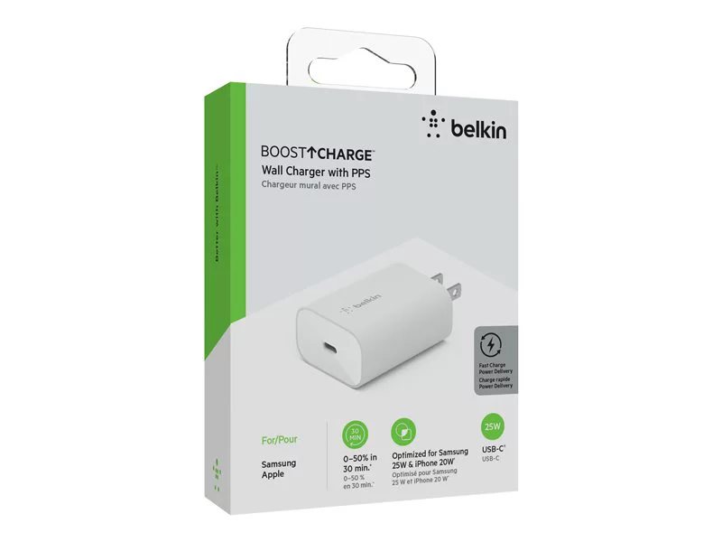 Belkin Wall Charger with PPS USB-C 25W