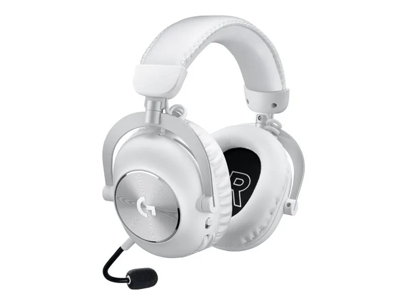 Logitech Wireless Gaming Headset with Detachable Boom Mic - White ...