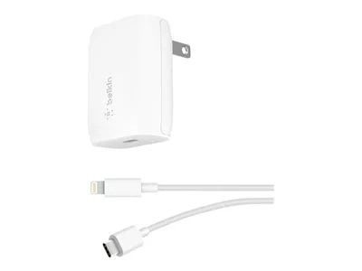 

Belkin 18W USB-C PD Wall Charger + USB-C to Lightning Cable