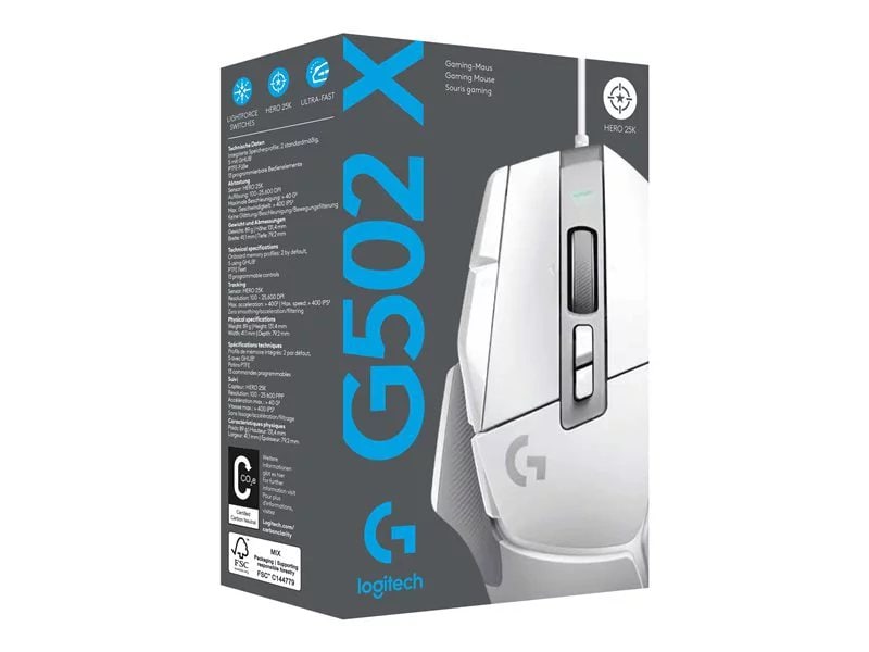 logitech g502 box