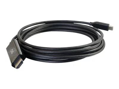 

C2G 1ft USB C to HDMI - 4K - Black - M/M - video / audio cable - HDMI / USB - 1 ft