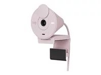 Logitech Brio 300 1080p Full HD Webcam - Rose