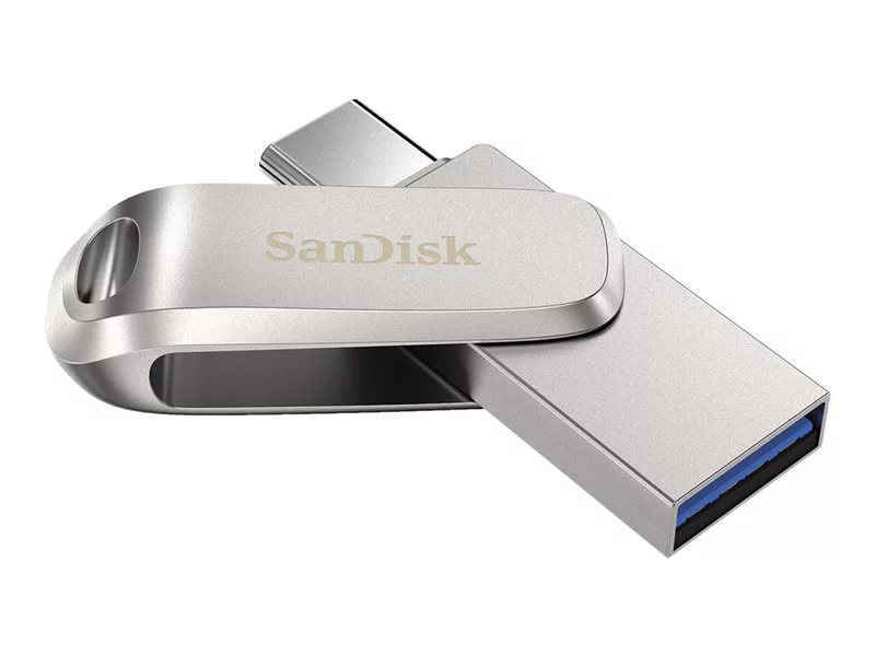 4 in 1 USB Flash Drive 64 Go - USB 3.0, type C, Lightning, micro USB