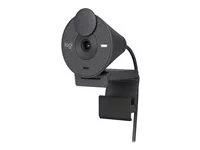 Logitech Brio 300 Full HD Webcam with Privacy Shutter - Graphite