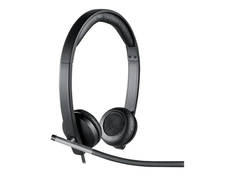 Logitech H650e Stereo Wired Headset - Black | Lenovo CA