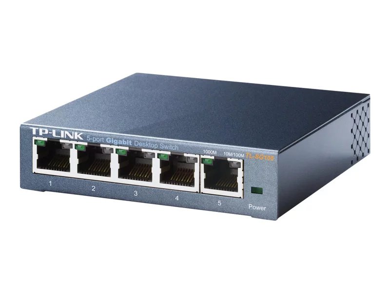TP-Link 8 Port 10/100Mbps Fast Ethernet Switch | Desktop Ethernet Splitter  | Ethernet Network Hub | Plug and Play | Fanless Quiet | Desktop Design 