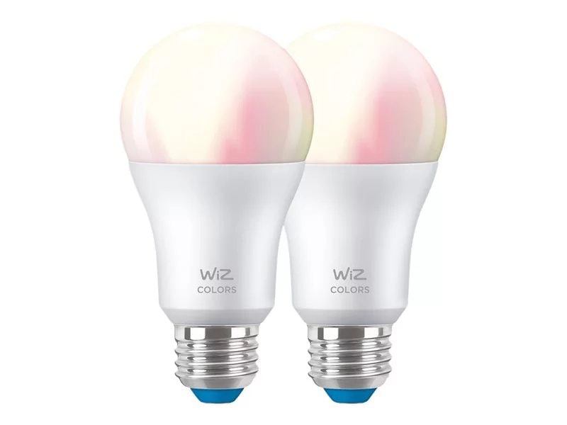 vluchtelingen toilet blouse Philips Hue WiZ Colors LED Light Bulb 8.8W A19 E26 (2 pack) | 78232669 |  Lenovo US