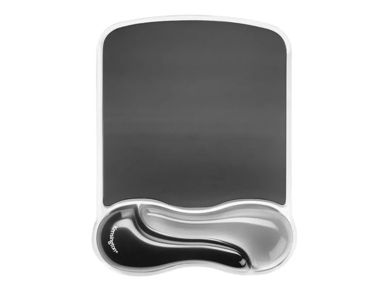 Kensington Duo Gel Mouse Pad Wrist Rest - Black/Grey