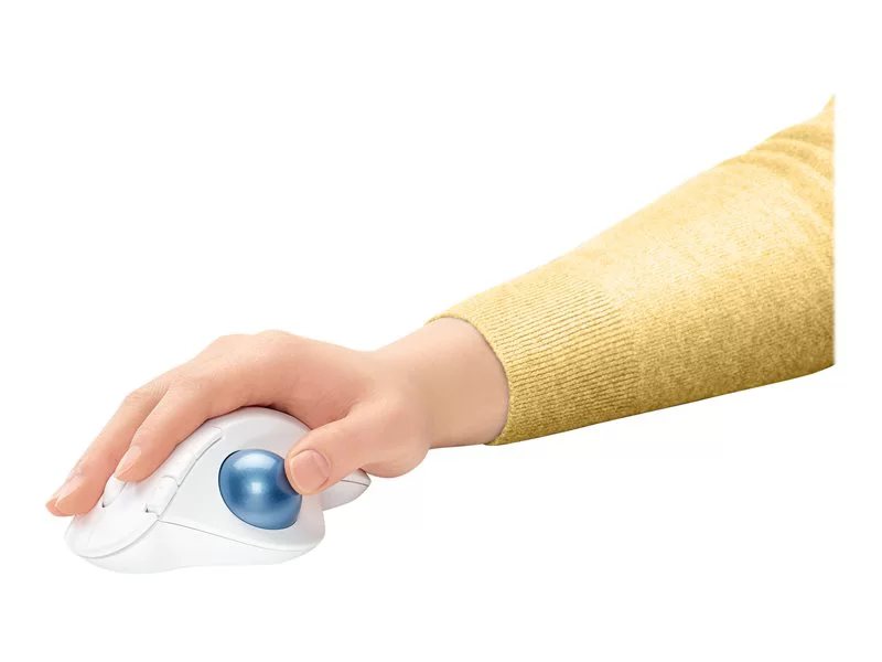 Logitech M575 ERGO Wireless Trackball OffWhite Lenovo CA