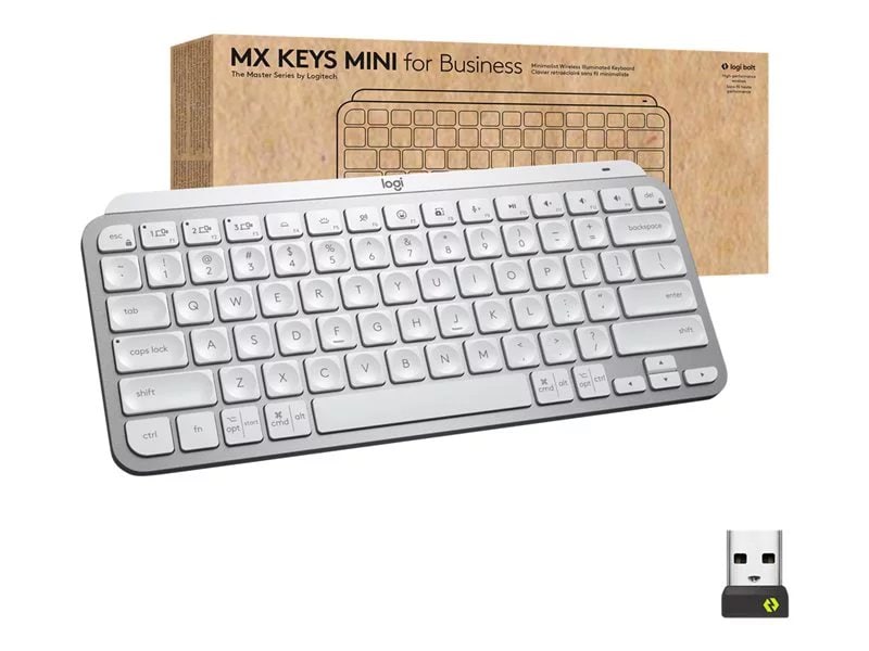 Logitech MX Keys Mini for Business (Pale Grey)
