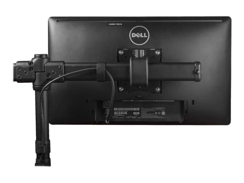 Dual-Monitor Stand - Horizontal - Black - For up to 24 (17.6lb/8kg)  Displays