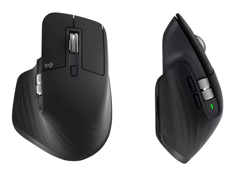 Logitech MX Master 3S Performance Wireless Mouse - Black