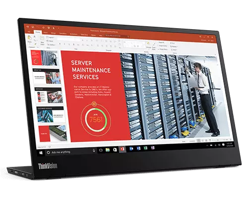 ThinkVision M14(14型モバイル/1920×1080/IPS/USB-C) | レノボ・ ジャパン