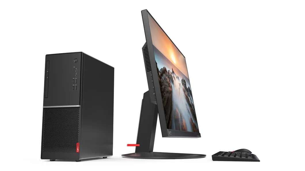 Lenovo デスクトップパソコン V55t Mini Tower256GBSSDグラフィック