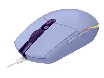 Logitech Gaming Mouse G203 LIGHTSYNC - mouse - USB - lilac