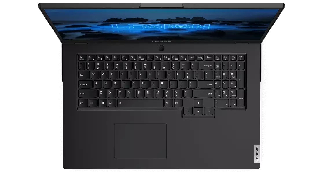 Lenovo Legion 5 17 (AMD) gaming laptop, front right view