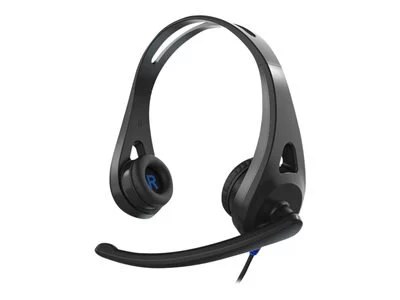 

ThinkWrite TW120 Ultra Ergo USB Premium On-Ear Headset with Noise Reducing Microphone - Black