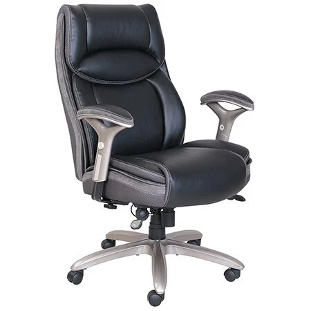 Serta Smart Layers Hensley Leather High, Serta Faux Leather Office Chair