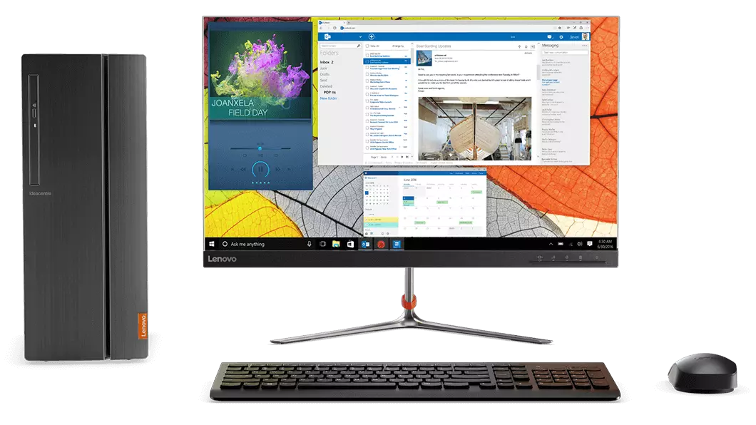 デスクトップパソコン 大画面 Lenovo ideaCentre - デスクトップ型PC