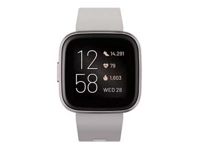 Fitbit Versa 2 Activity Tracker Stone/Mist Gray for sale online 