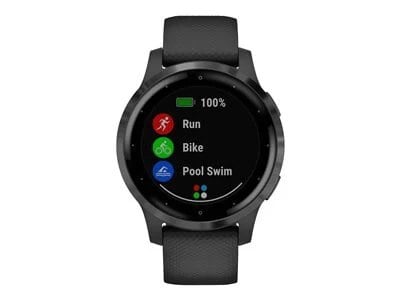 Garmin Vivoactive 4s GPS Smartwatch - Black - 78227752 Lenovo US