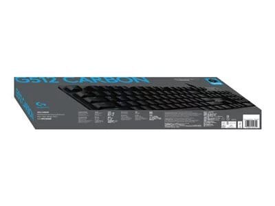 oversvømmelse punktum Nogen Logitech G512 CARBON LIGHTSYNC RGB Mechanical Gaming Keyboard with GX Red  switches (Linear) | Lenovo US