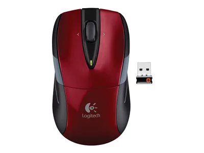 

Logitech M525 - mouse - 2.4 GHz - red