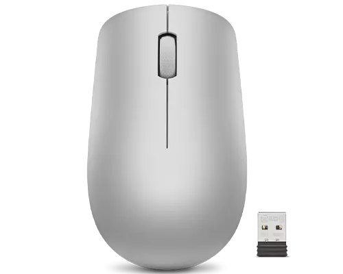 Lenovo 530 Wireless Mouse (Platinum Grey)