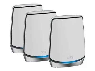 

NETGEAR Orbi RBK853 - Wi-Fi system - 802.11a/b/g/n/ac, 802.11a/b/g/n/ac/ax - desktop