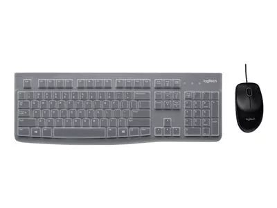 

Logitech MK120 Desktop Combo for Education with Protective Keyboard Cover - keyboard and mouse set