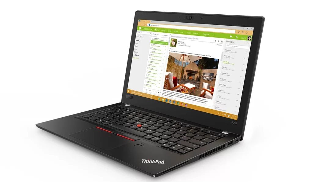 Lenovo ThinkPad A285 | 12.5” laptop with enterprise-grade security | Lenovo  US