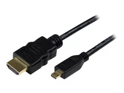

StarTech.com 3 ft High Speed HDMI� Cable with Ethernet - HDMI to HDMI Micro - M/M (HDMIADMM3) - HDMI cable with Ethernet - 3 ft