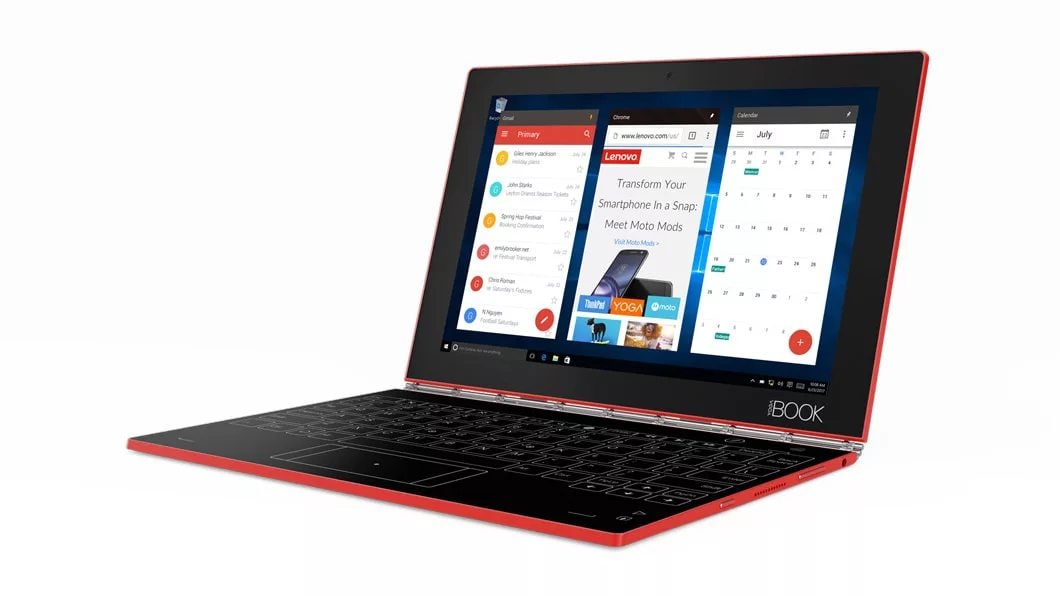 Yoga Book with WIndows | The Ultimate On-the-Go Productivity 2-in-1 |  Lenovo UK