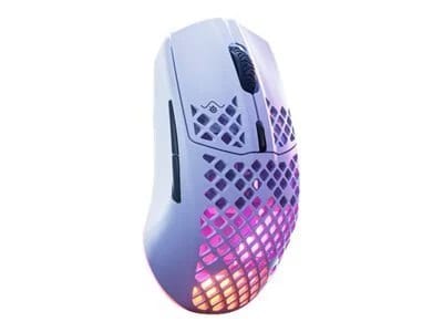 Steelseries 2022 Aerox 3 Wireless Ergonomic Gaming Mouse - Snow