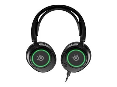 SteelSeries Arctis Nova 3 Wired Gaming Headset for PC - Black